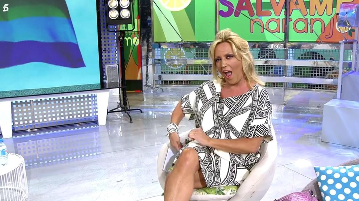 Lydia Lozano y su baile chuminero en 'Sálvame'