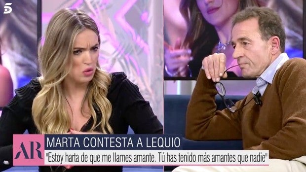 Marta Riesco llama «falsos» a sus compañeros y desata una auténtica batalla campal en directo