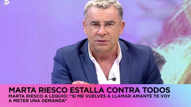 Jorge Javier Vázquez afirma cuál será el futuro de Marta Riesco en 'El programa de AR': «Conozco a Ana Rosa»