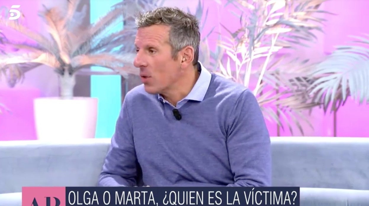 Joaquín Prat, durante 'El programa de Ana Rosa'