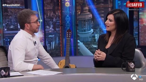 La incómoda pregunta de Pablo Motos que molesta a Laura Pausini