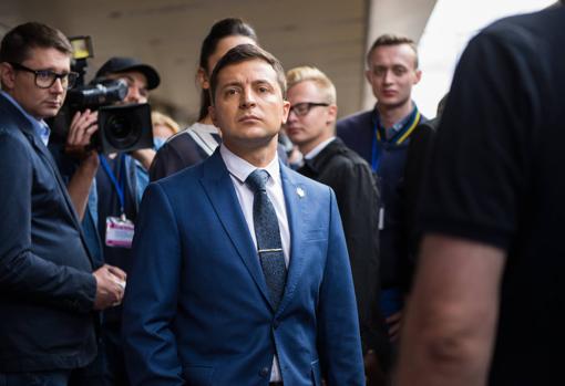 Volodimir Zelenski, en 'Servidor del pueblo'