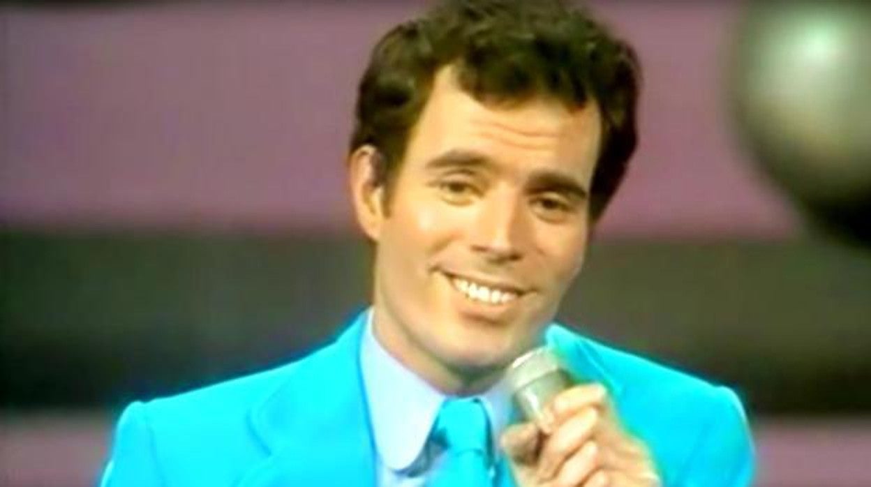 Julio Iglesias, durante su participación en 1970