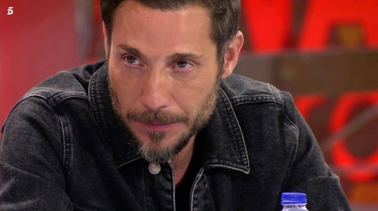 Antonio David Flores, en su último día en 'Sálvame', en marzo de 2021