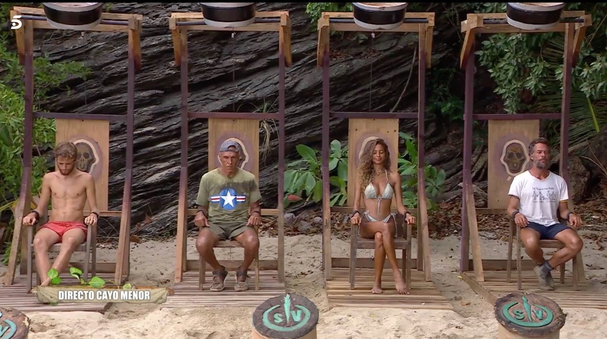 Un momento de la gala de anoche de 'Supervivientes'.