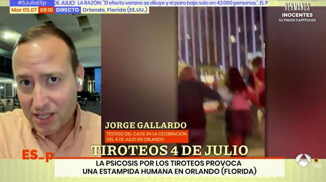 Jorge Gallardo, subdirector de 'Espejo Público' ha conversado con Susanna Griso.