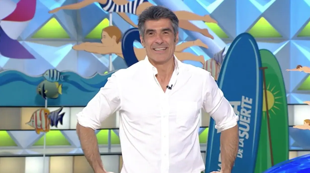 Jorge Fernández, presentador de 'La ruleta de la suerte'.