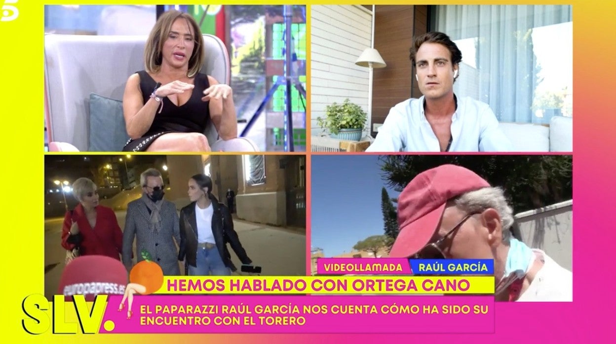 María Patiño, presentadora de 'Sálvame'.