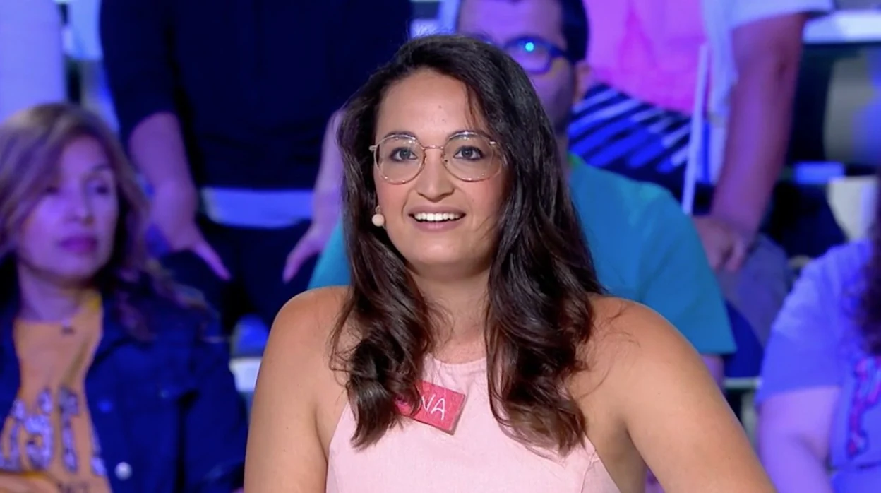 Cristina, concursante de 'La ruleta de la suerte'.