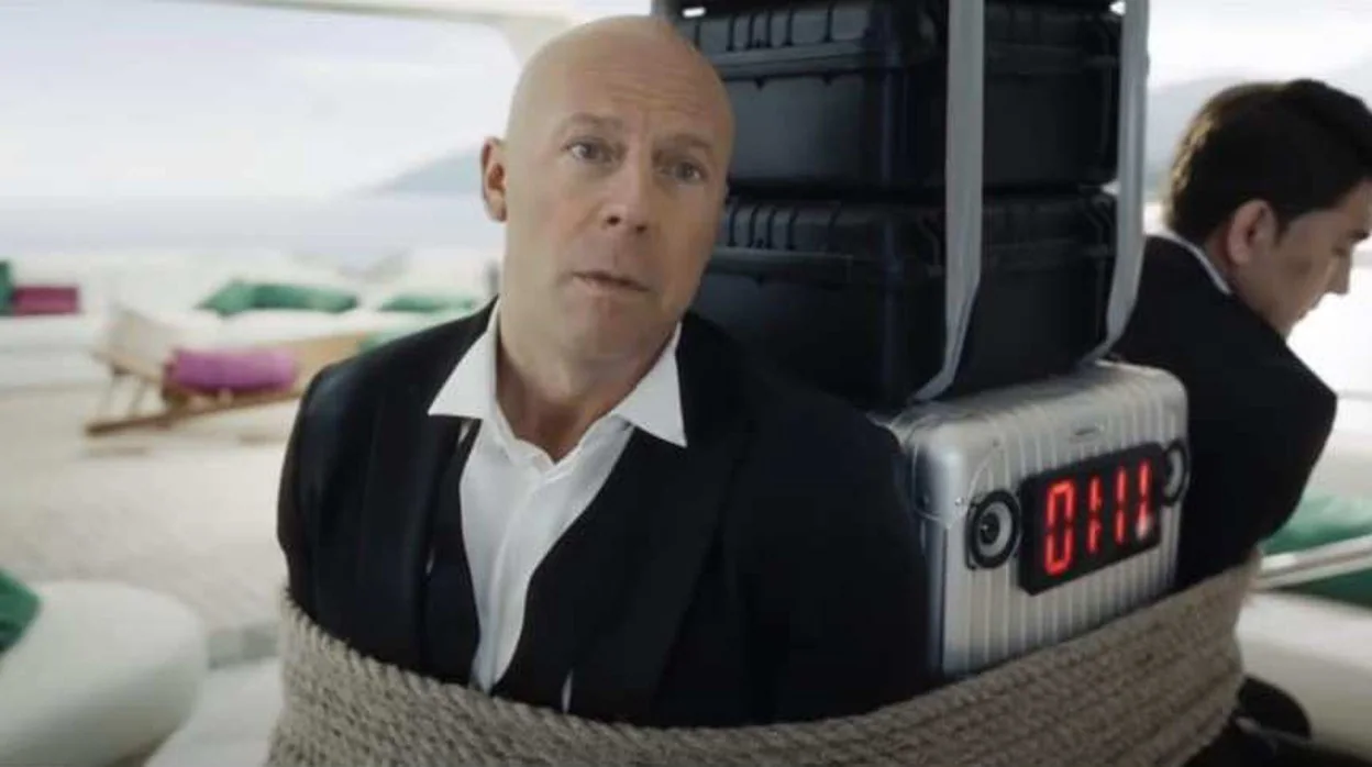Un anuncio para una empresa rusa, la primera experiencia del 'gemelo digital' de Bruce Willis