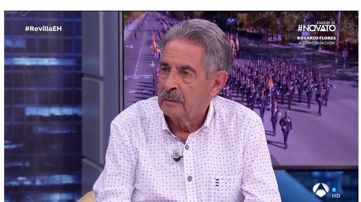 Miguel Ángel Revilla en 'El Hormiguero'