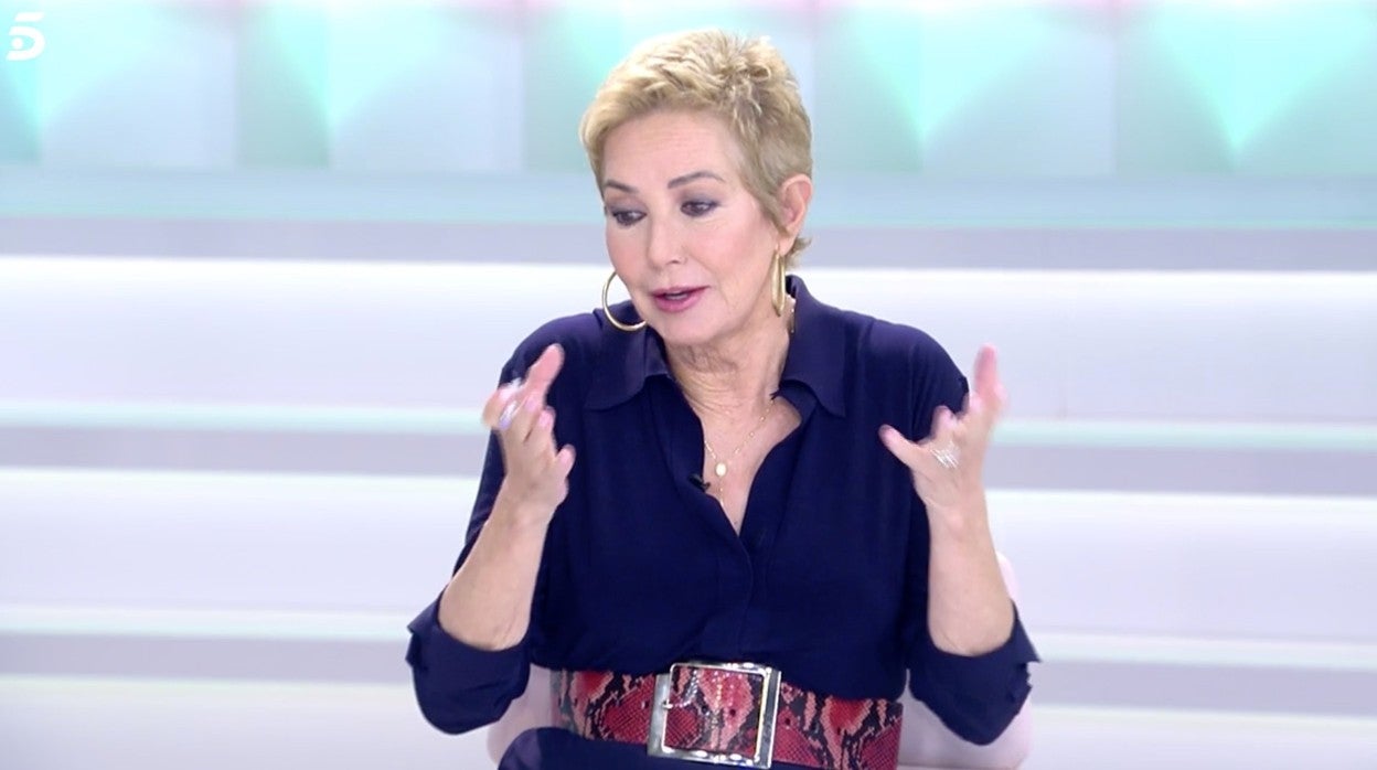 Ana Rosa Quintana, presentadora de 'El programa de Ana Rosa'.