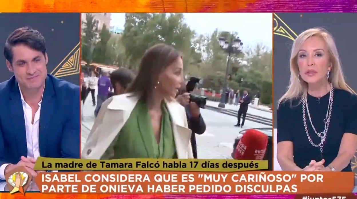 Carmen Lomana, colaboradora de 'Juntos'.