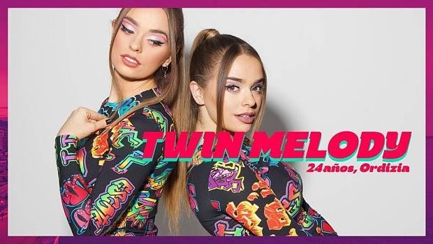 Paula y Aitana, las mellizas de Twin Melody