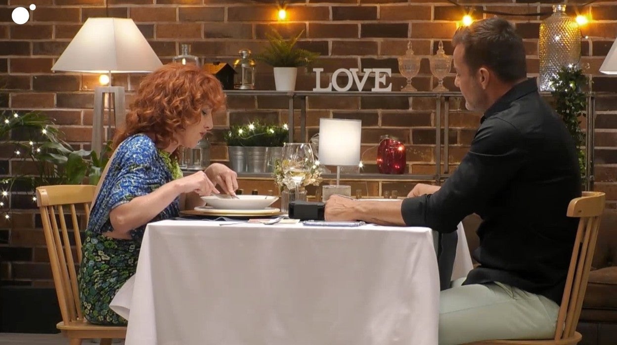 Manuel e Inma, una de las citas de 'First Dates'.