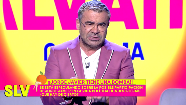 Jorge Javier se 'traga' la insinuación de Alsina: «Te tengo que desmentir. Lo siento mucho»