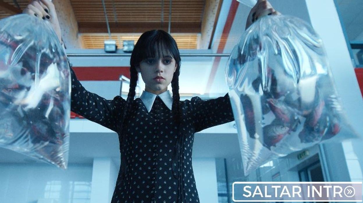 Jenna Ortega es Miércoles Addams