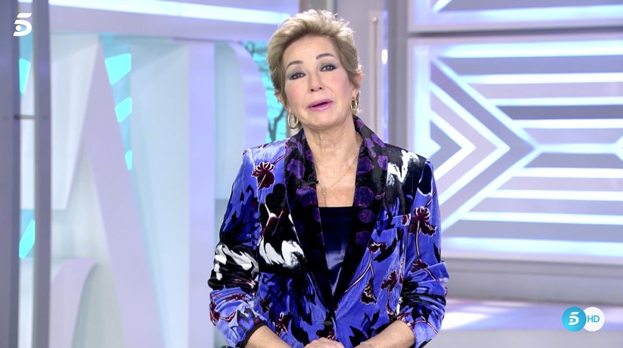 Ana Rosa Quintana, presentadora de 'El programa de Ana Rosa'.