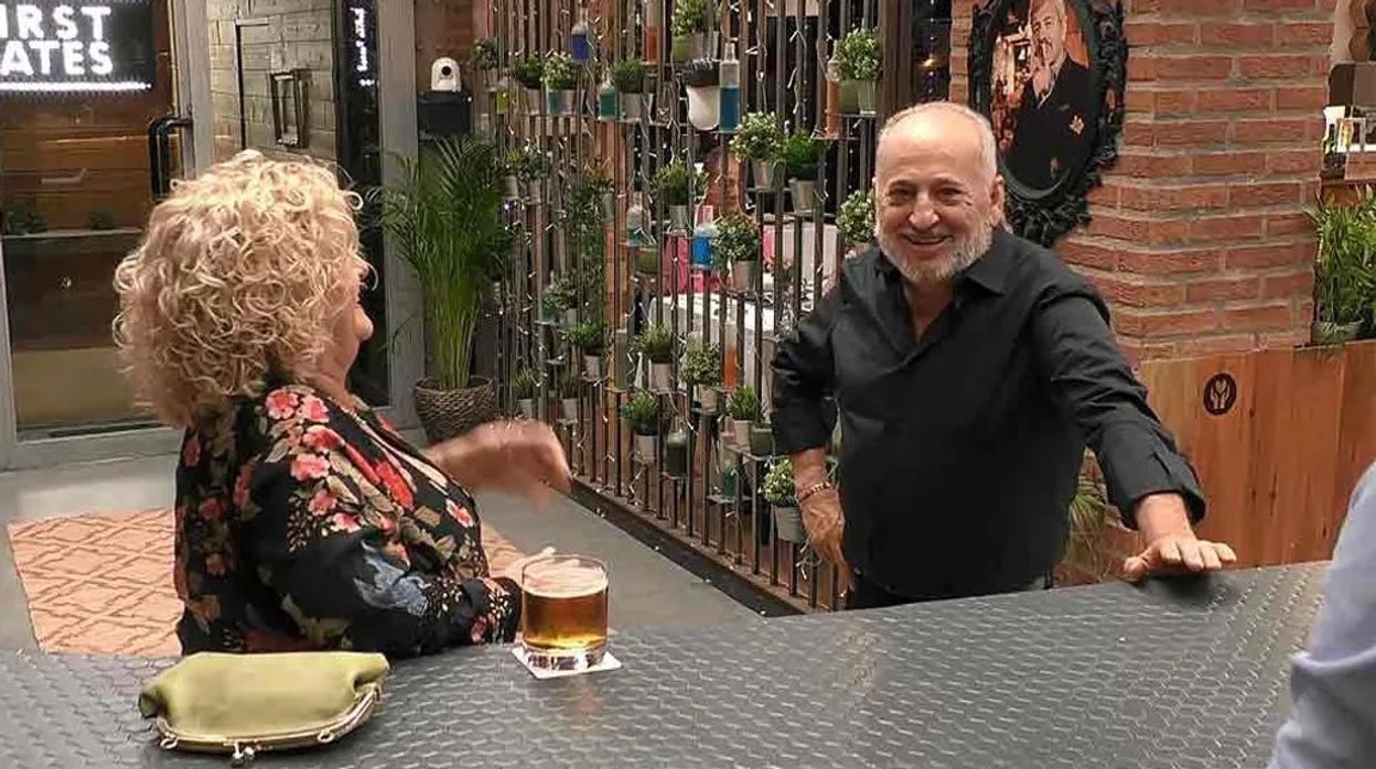 Alfonso y Catalina en su cita de 'First Dates
