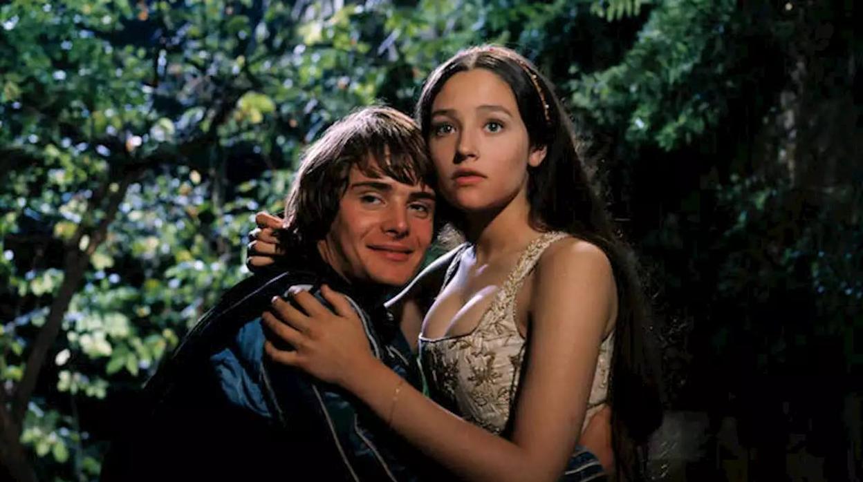 Leonard Whiting y Olivia Hussey son los protagonistas (menores) de 'Romeo y Julieta', la película de 1968 de Franco Zeffirelli