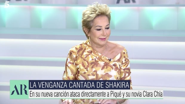 Ana Rosa Quintana lo tiene claro y le dice a Piqué qué tiene que hacer tras la «bomba» de Shakira