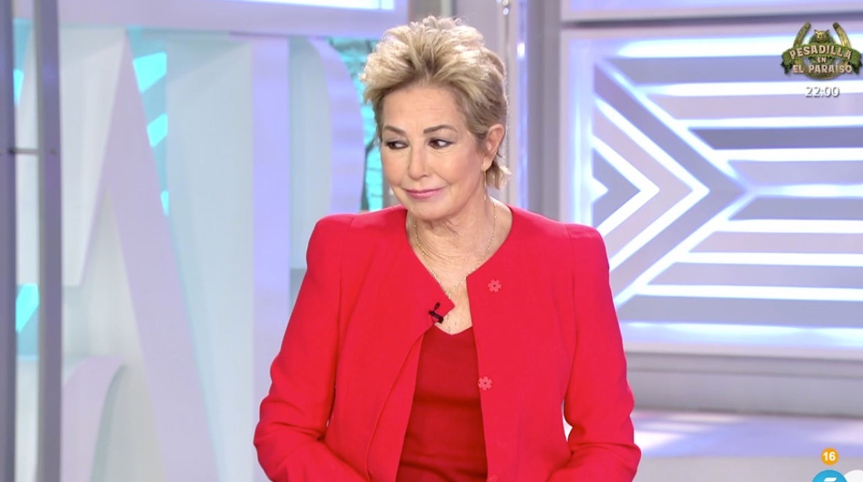 Ana Rosa Quintana, presentadora de 'El programa de Ana Rosa'.