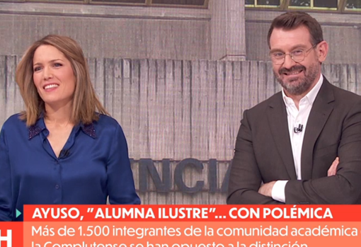 Silvia Intxaurrondo y Marc Sala son los presentadores de 'La hora de La 1'