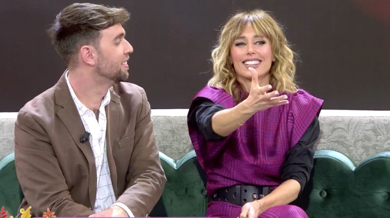 Emma García, presentadora de 'Fiesta'.