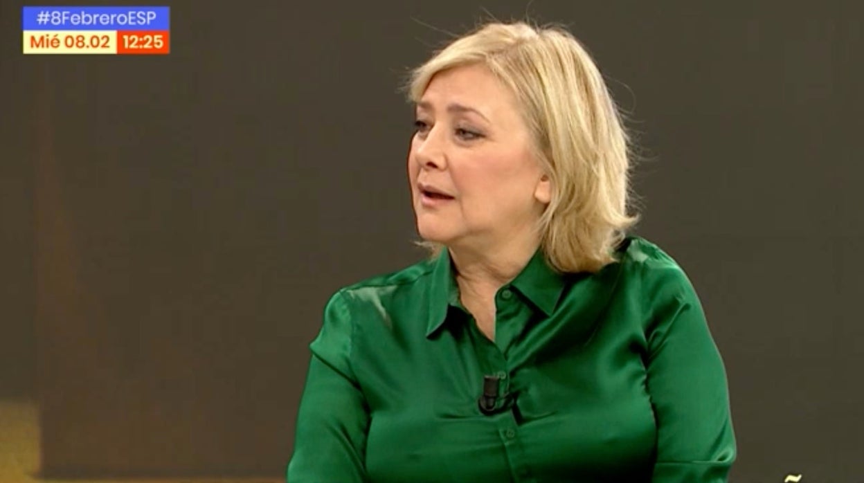 Amparo Larrañaga, en 'Espejo Público'.