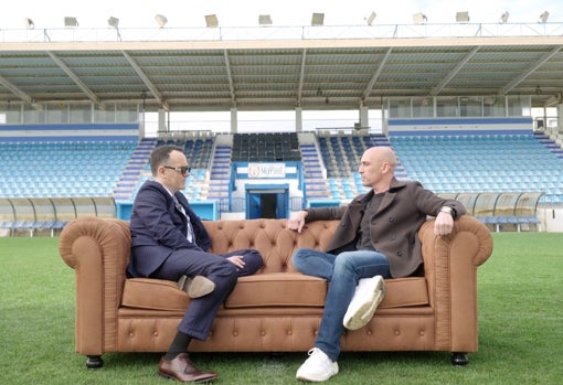 Risto Mejide y Luis Rubiales