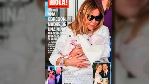 Telemadrid publica por error en Twitter que Ana Obregón «ha dado a luz» a una niña