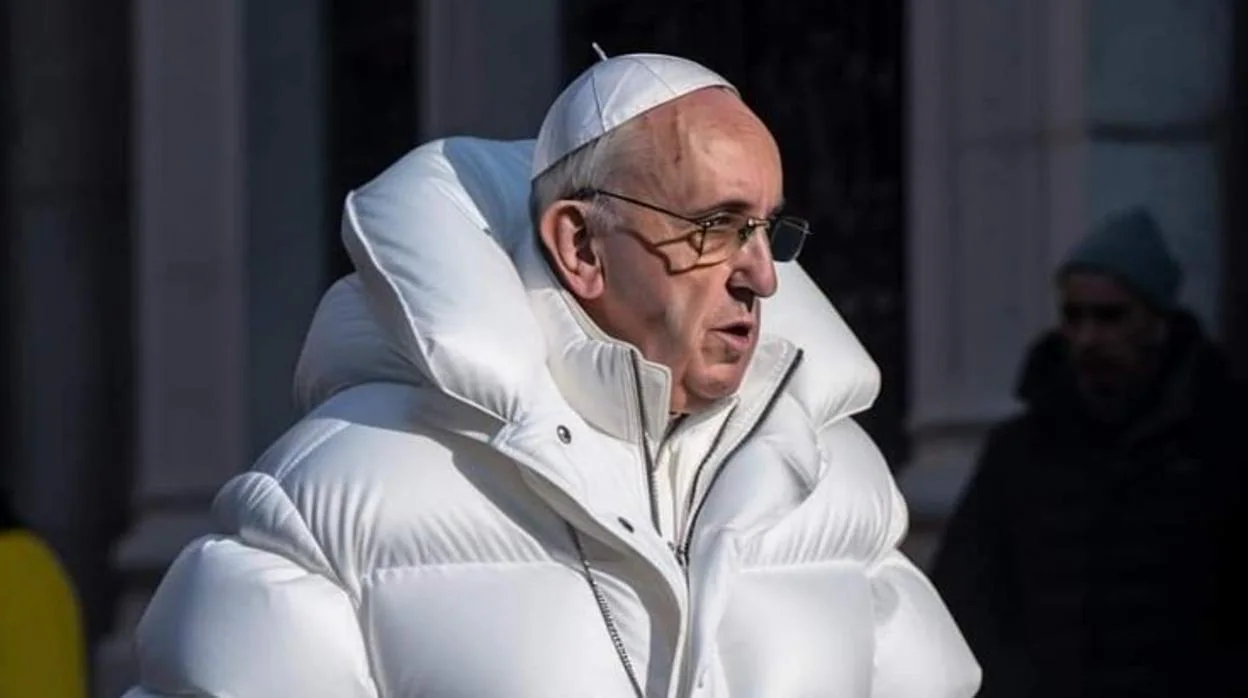 Terminator y el Papa vestidos de Balenciaga