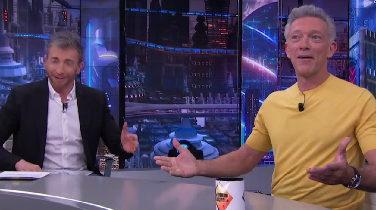 Vincent Cassel ha visitado por primera vez 'El Hormiguero'