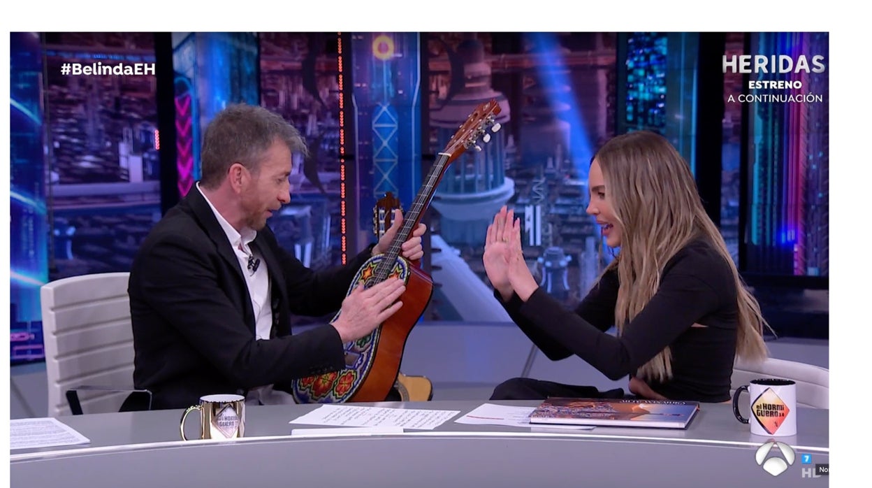 Belinda se ha estrenado en 'El Hormiguero'