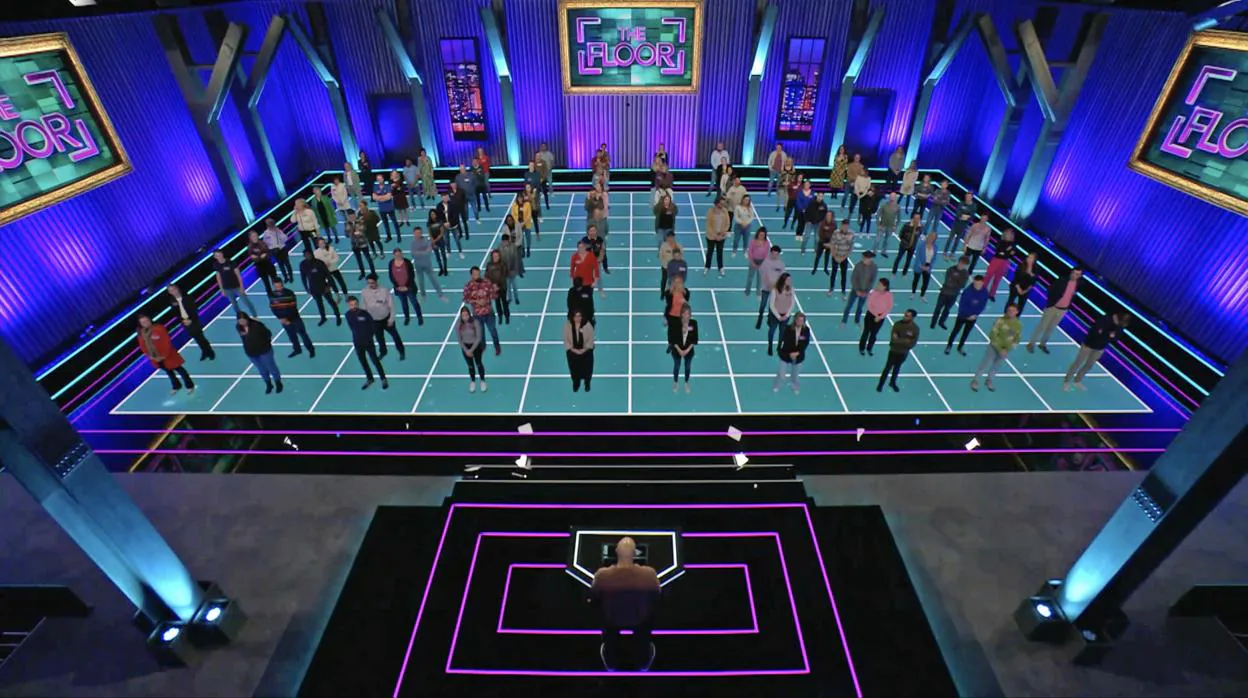 Imagen del escenario del concurso 'The Floor'