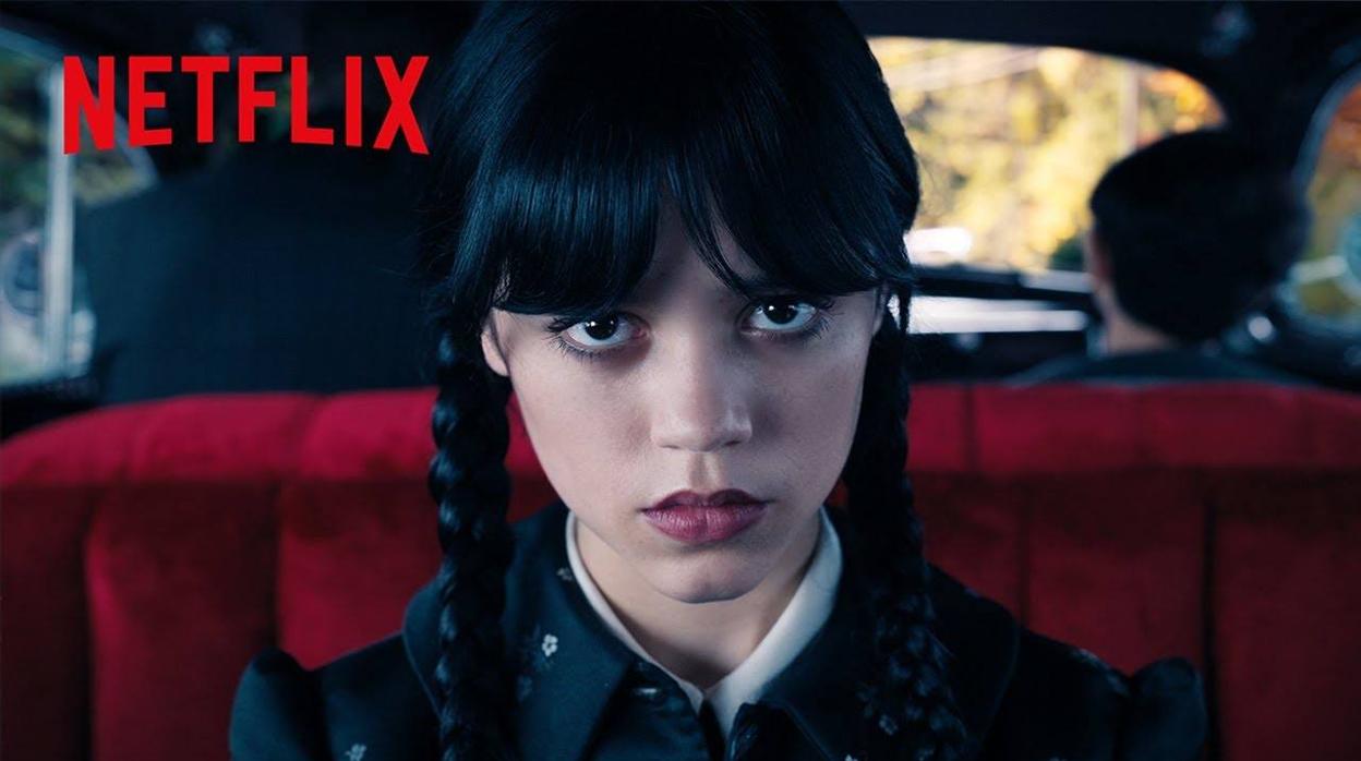 Jenna Ortega es la protagonista de 'Miércoles', una de las series más vistas de la plataforma en su historia