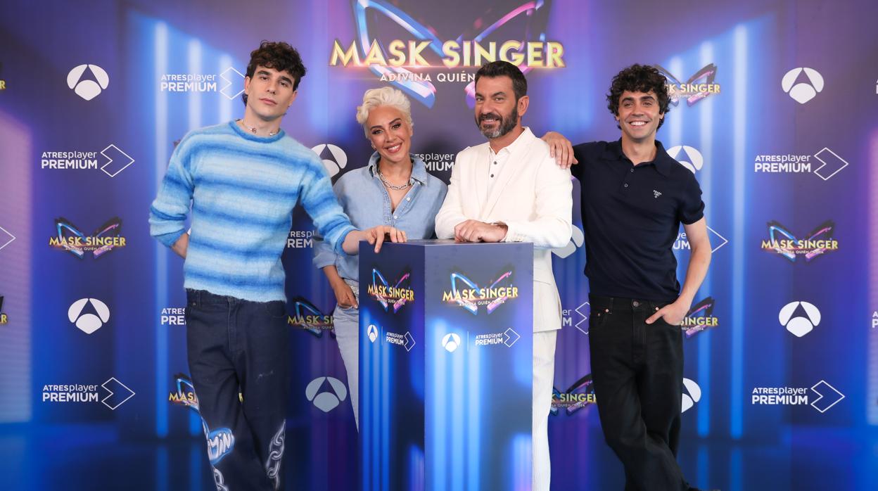 Javier Calvo, Mónica Naranjo, Arturo Valls y Javier Ambrossi