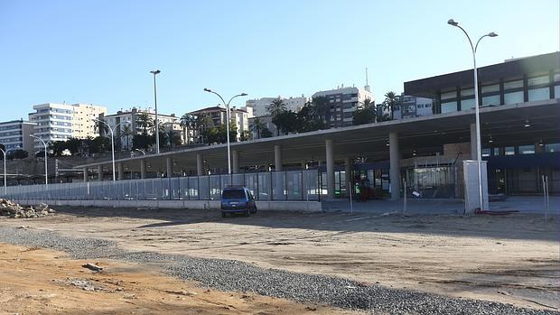 Obra de la nueva estación de autobuses de Cádiz