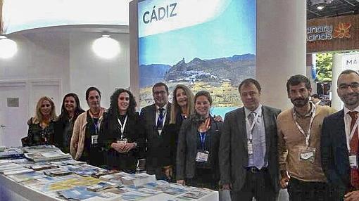 Representantes gaditanos en la WTM 2015