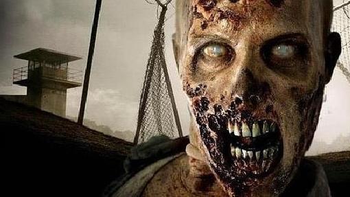 Zombi del cartel promocional de «The Walking Dead Experience»