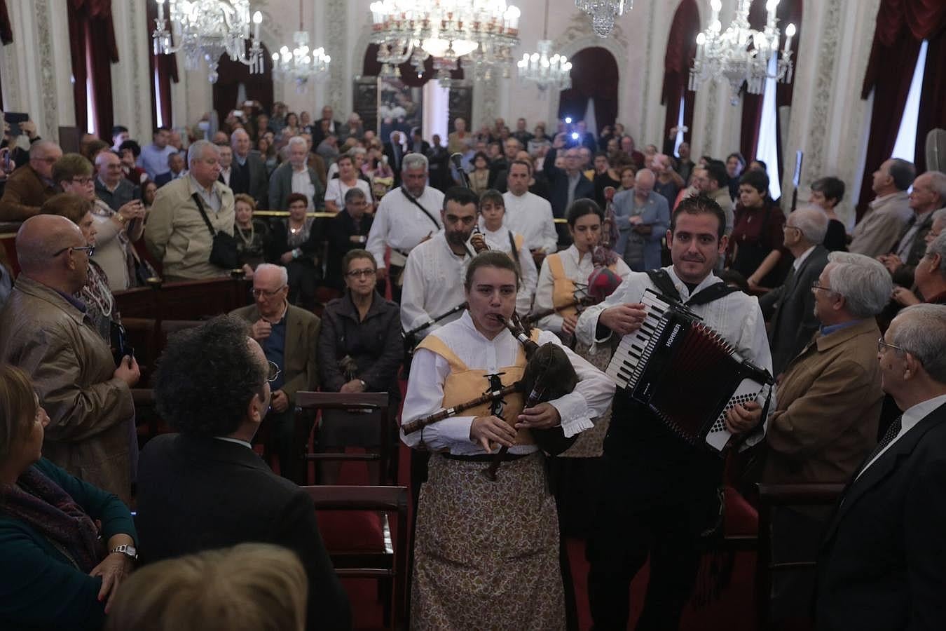 Reconocimiento al pueblo gallego en Cádiz