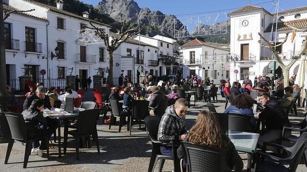 Grazalema, en el puente de la Constitución del año pasado