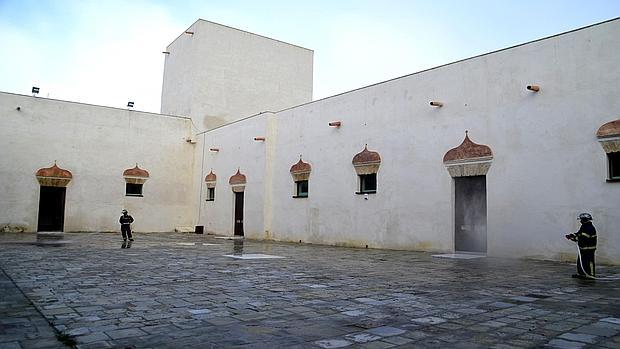 Verifican la seguridad del Castillo de San Romualdo