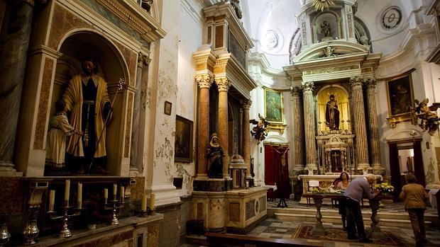 El Obispado cierra la Iglesia de San Pablo por riesgo de derrumbe