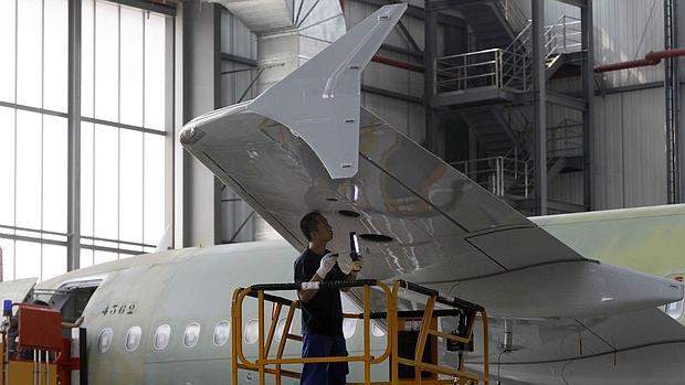 El avión A320 se ensambla en la planta china de Tianjin