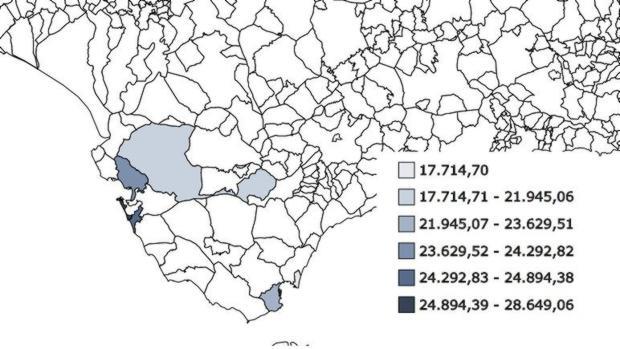 Dos ciudades gaditanas, en el podio de las más pobres de España