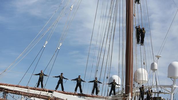 El buque escuela 'Juan Sebastián de Elcano' hará un segundo crucero de instrucción después del verano