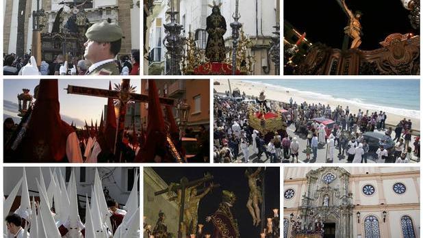 Horarios e itinerarios de la Semana Santa en Cádiz 2017