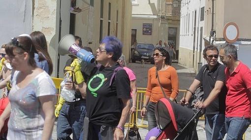 Alrededor de 1.500 personas transcurren por las calles de Cádiz en la manifestación del 1 de mayo