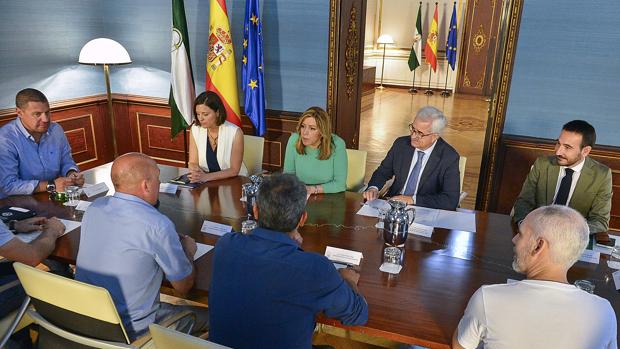 Susana Díaz apoyará «por todos los medios» el contrato de Arabia para Navantia